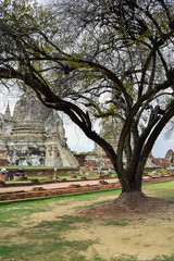 Fototapeta na wymiar old temple in thailand