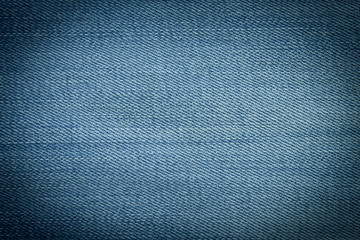 Texture of blue jeans