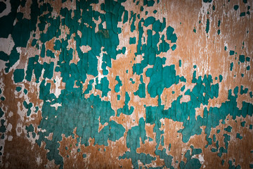 Mottled paint surface