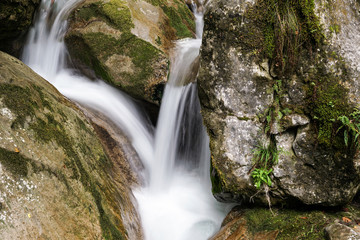 Wasserfall Gebirgsfluss