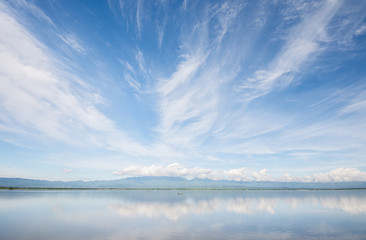 Kwan Phayao,Phayao lake,Mountain lake.