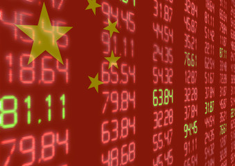 Chinese Stock Market Down