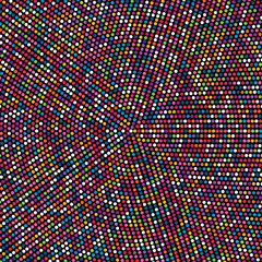 Abstract pattern with circles