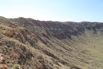 Fototapeta na wymiar Meteor Crater