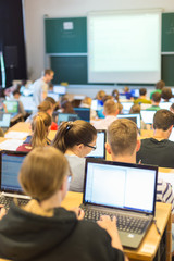 Informatics workshop at university.