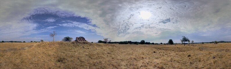360° XXL Panorama von der Landschaft