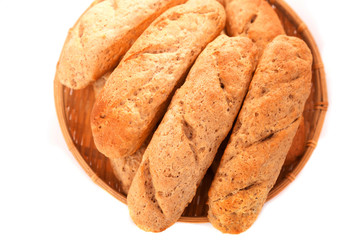 Homemade baguettes