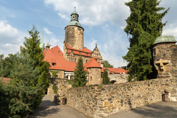Czocha castle in Poland