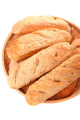 Homemade baguettes