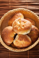 Homemade small breads