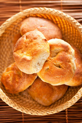 Homemade small breads