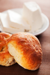 Homemade small breads