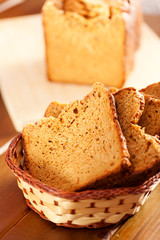 Homemade bread