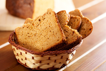 Homemade bread