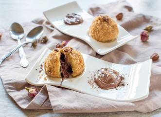 Nougat dumplings