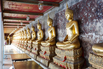 Fototapeta premium Buddha Image in Wat Suthat