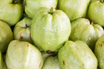 Close up fresh guava