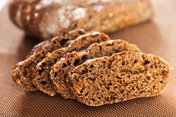 Homemade brown bread