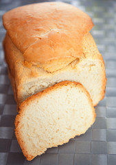 Homemade white bread