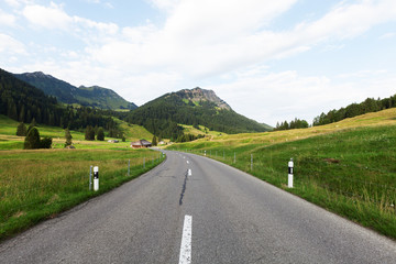 Summer mountain landscape