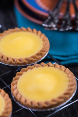 Traditional homemade lemon tarte