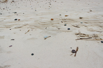 Kamienie na plaży