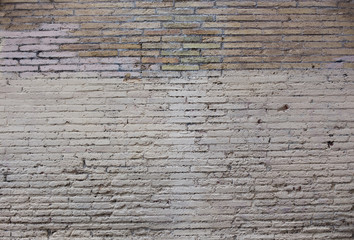 Antique textured wall from stone in Rome