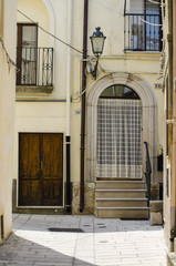 doors and windows in the old town