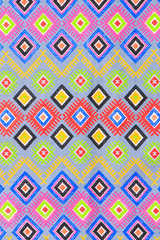 Texture of Thai silk pattern, Thailand textile