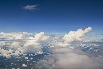 Fototapeta na wymiar A view of cloudscape.
