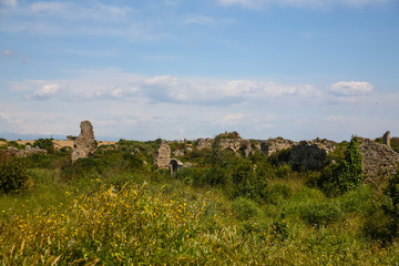 Side ruins in Turkey