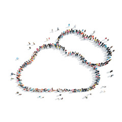 people  shape cloud weather