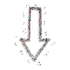 group   shape  arrow cartoon