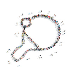  people shape  tennis sports cartoon