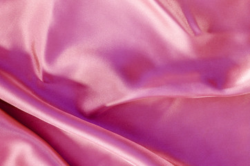 Pink  Silk Fabric texture.