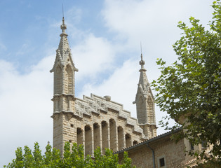 Fototapeta na wymiar Catedral Soller, Mallorca