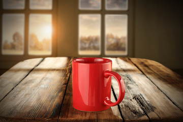 red mug 