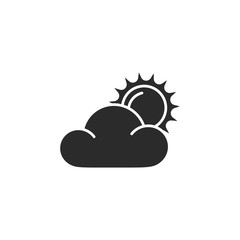 sun and cloud icon