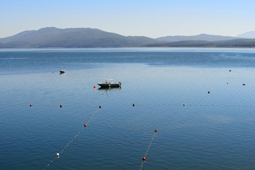 Mountains and Lake