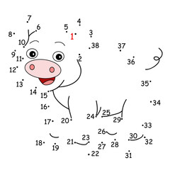 gioco dei puntini, maiale