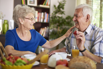 They love spending time together in the morning.