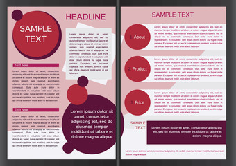 Brochure design template