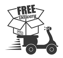 Free delivery design.
