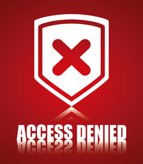 Obraz premium Security system design.