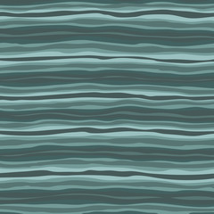Fototapeta premium Wave seamless striped abstract background vintage vector