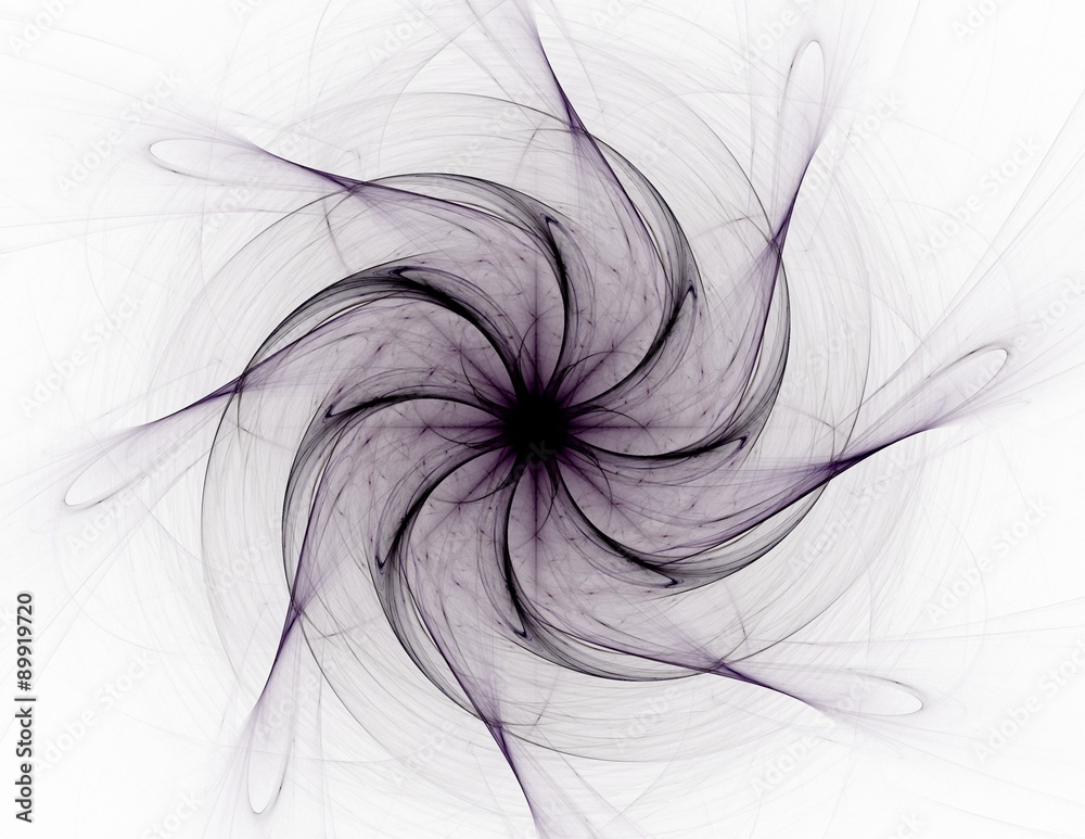 Fototapete an abstract computer generated fractal design.