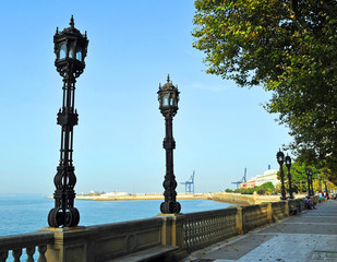Alameda Apodaca, Cádiz, Andalucía, España