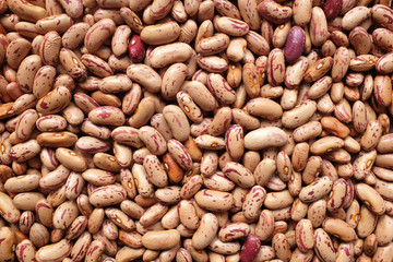 Borlotti beans, or cranberry beans background