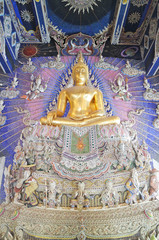 Buddha statue in Thai church