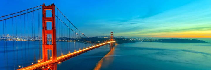 Papier Peint photo Pont du Golden Gate Pont du Golden Gate, San Francisco Californie